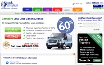 TrackCompare van insurance
