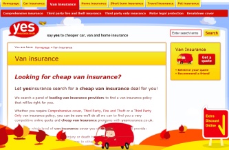 Yesinsurance van insurance